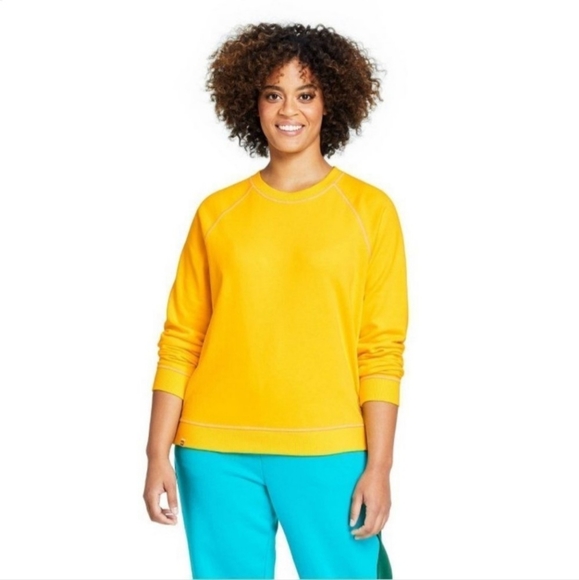 LEGO x Target XS Women's LEGO Minifigure Sweatshirt Yellow XS X-Small - Picture 7 of 8